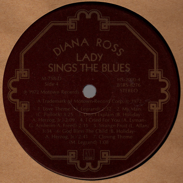 Diana Ross - Lady Sings The Blues (Original Motion Picture Soundtrack)