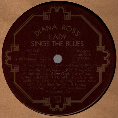 Diana Ross - Lady Sings The Blues (Original Motion Picture Soundtrack)