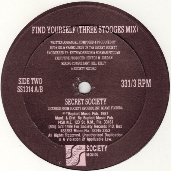 12": Secret Society (4) - Find Yourself