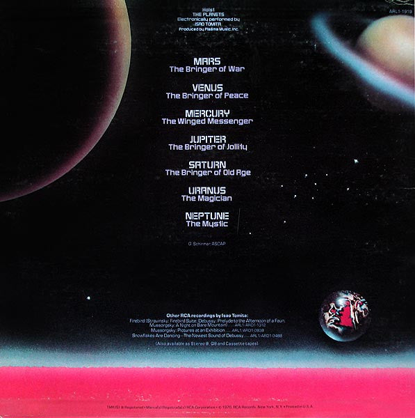 The Planets - secondary