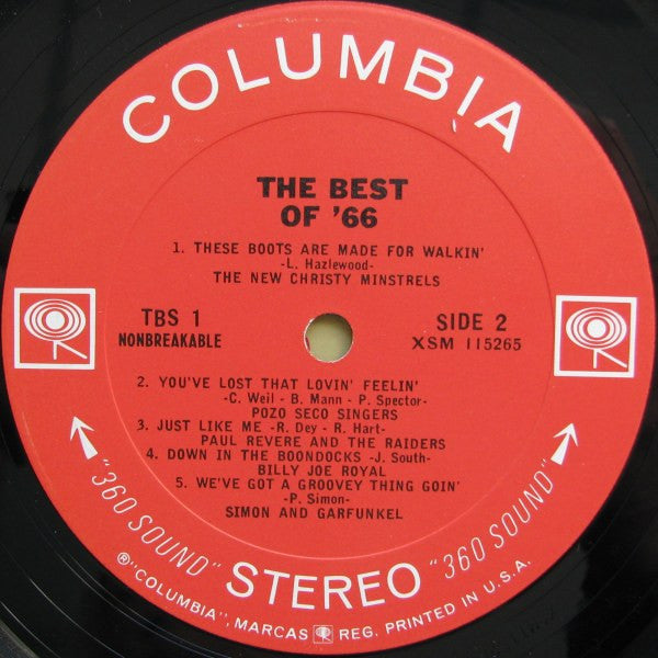 Various - The Best Of '66: Volume One