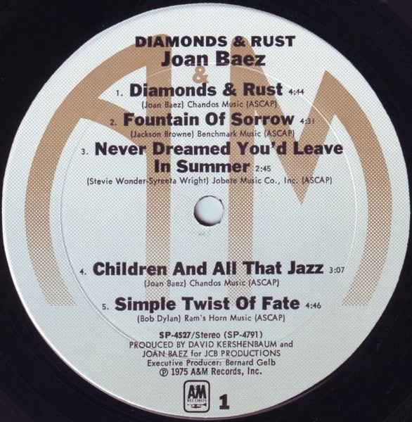 Diamonds & Rust - secondary