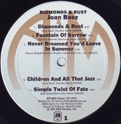 Diamonds & Rust - secondary