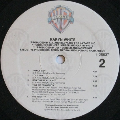 Karyn White - secondary