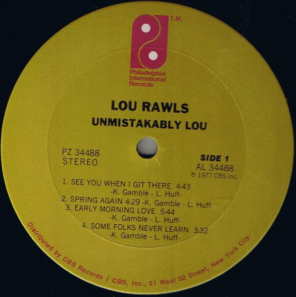 Unmistakably Lou - secondary