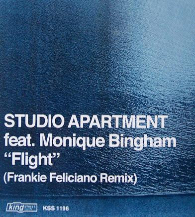 12" Single: Studio Apartment, Monique Bingham - Flight