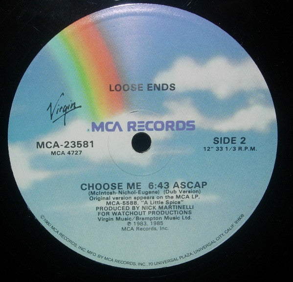 Choose Me (Extended Dance Version) - secondary