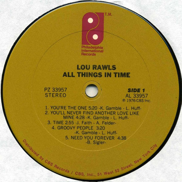 Lou Rawls - All Things In Time