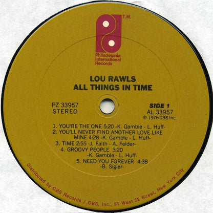 Lou Rawls - All Things In Time