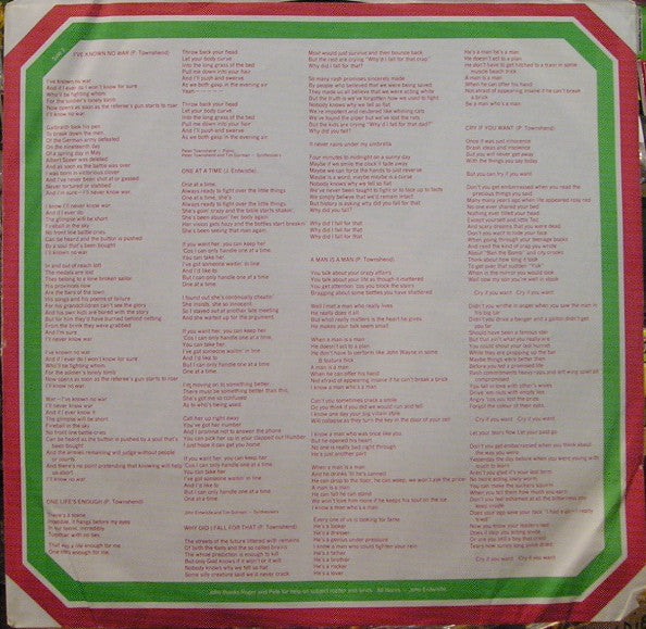 The Who - It's Hard