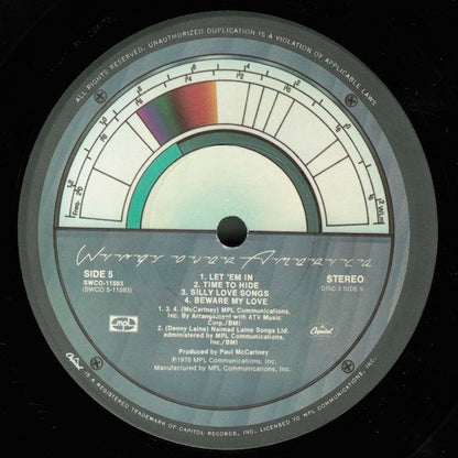 Wings Over America - secondary