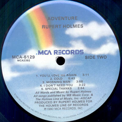 Rupert Holmes - Adventure