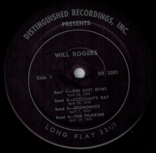 Will Rogers - secondary