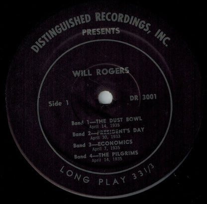 Will Rogers - secondary