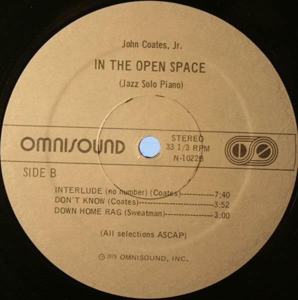 John Coates, Jr - In The Open Space