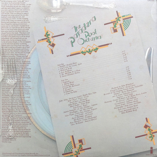 The Pasadena Roof Orchestra - secondary