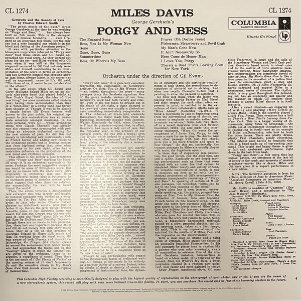 Porgy And Bess - secondary