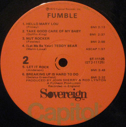 Fumble - secondary