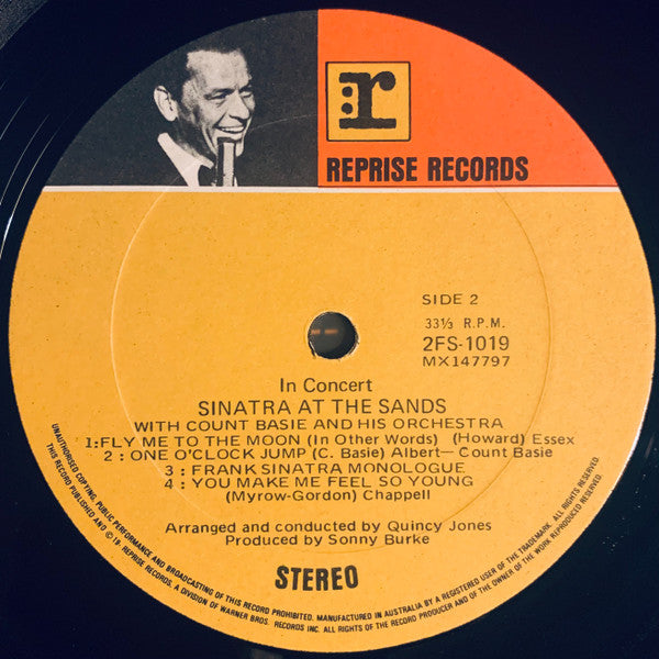 Frank Sinatra, Count Basie Orchestra - Sinatra At The Sands