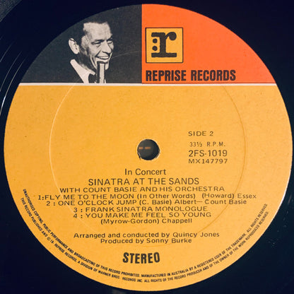 Frank Sinatra, Count Basie Orchestra - Sinatra At The Sands