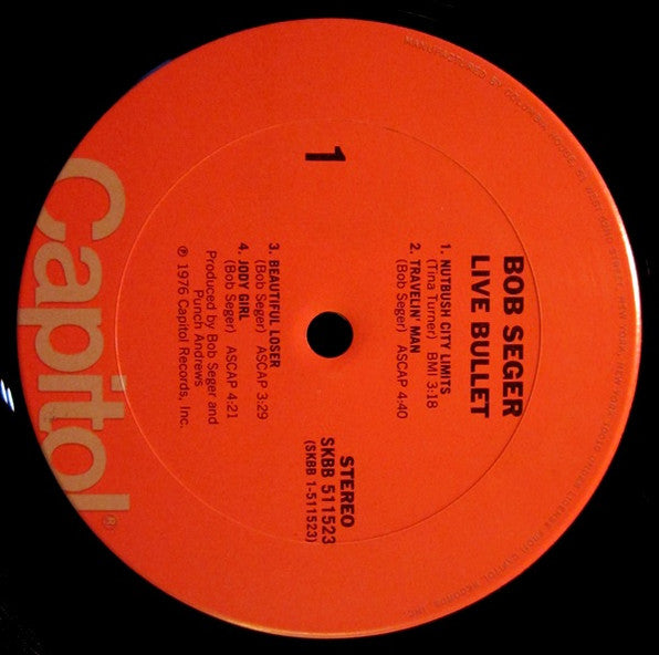 Bob Seger And The Silver Bullet Band - Live Bullet