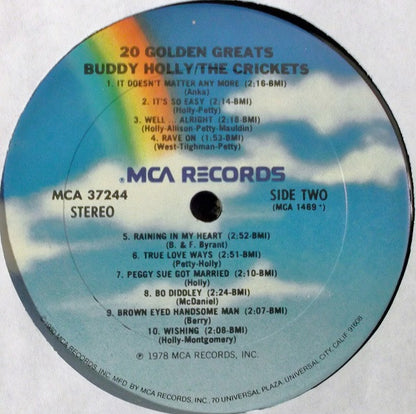 Buddy Holly, The Crickets - 20 Golden Greats