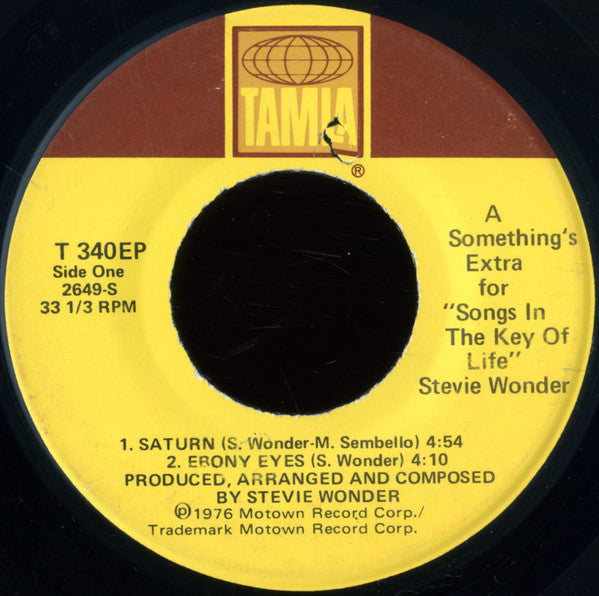 Stevie Wonder - Songs In The Key Of Life