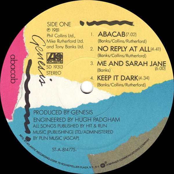 Abacab - secondary