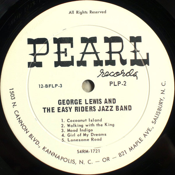 George Lewis (2), The Easy Riders Jazz Band - In Concert