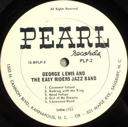 George Lewis, The Easy Riders Jazz Band - In Concert