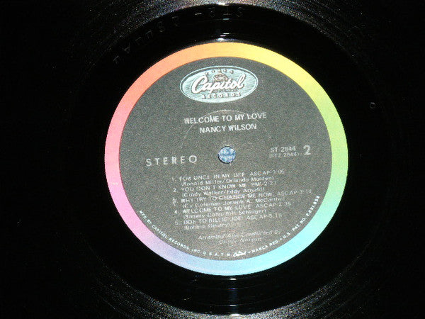 Nancy Wilson - Welcome To My Love
