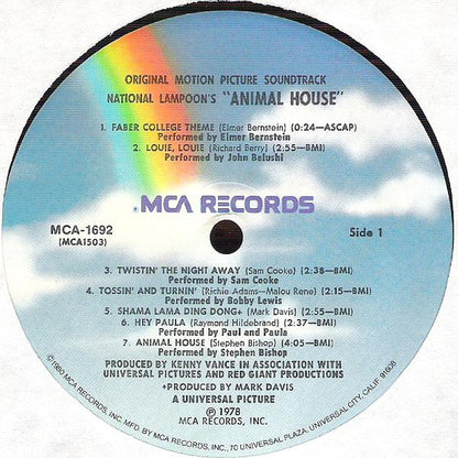 Various - National Lampoon's Animal House (Original Motion Picture Soundtrack)