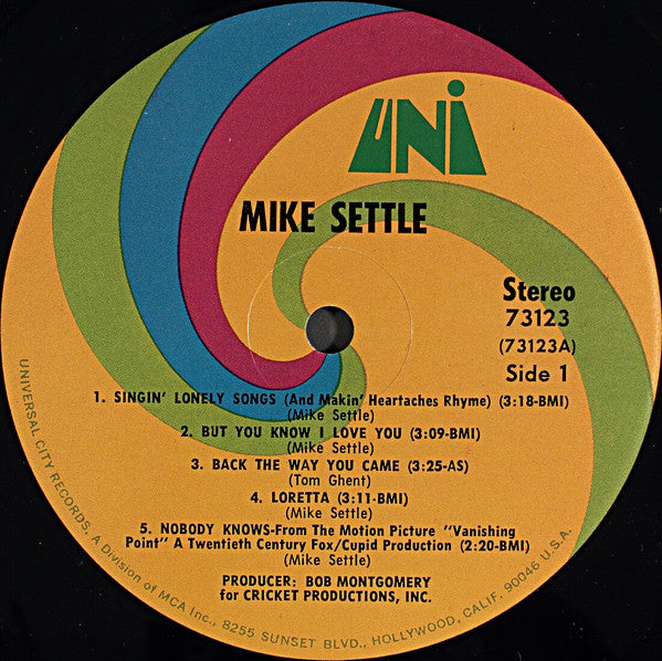 Mike Settle - Mike Settle