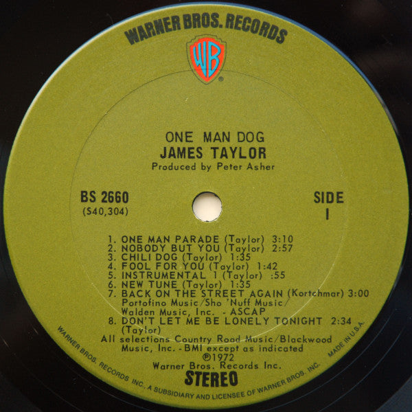 One Man Dog - secondary