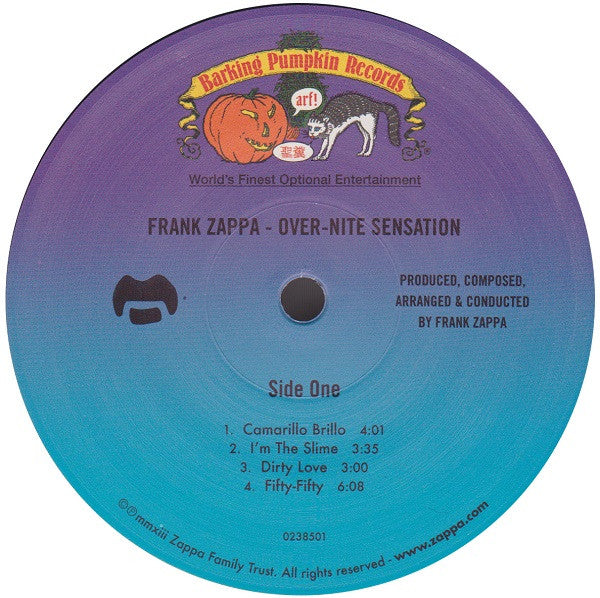 Over-Nite Sensation - secondary