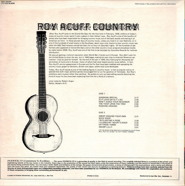 Roy Acuff - Country