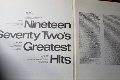 The Brass Explosion Orchestra And Chorus, The Longines Symphonette - Nineteen Seventy Two's Greatests Hits