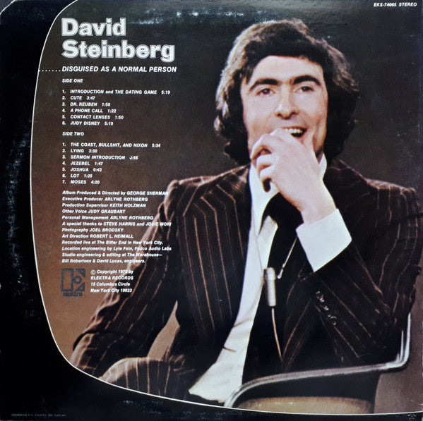 David Steinberg - Disguised As A Normal Person