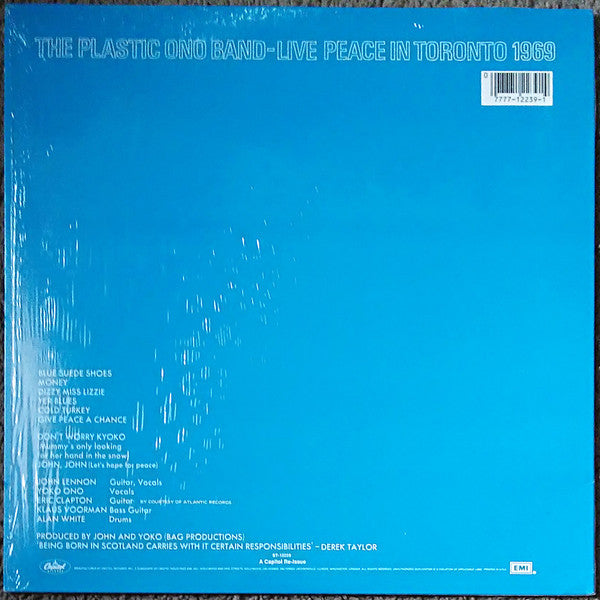 Live Peace In Toronto 1969 - secondary