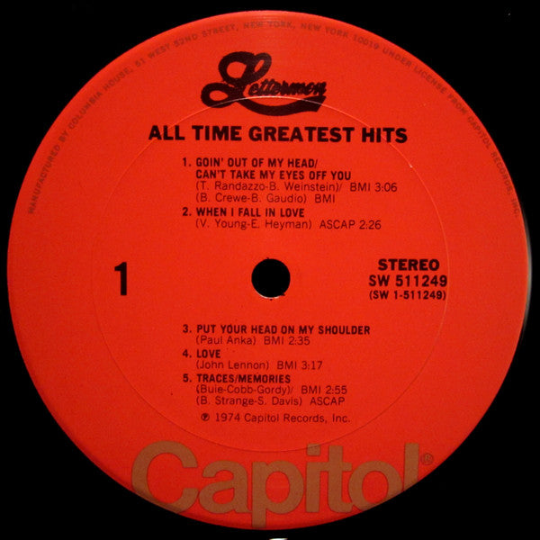 All-Time Greatest Hits - secondary