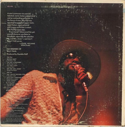 Billy Paul - 360 Degrees Of Billy Paul