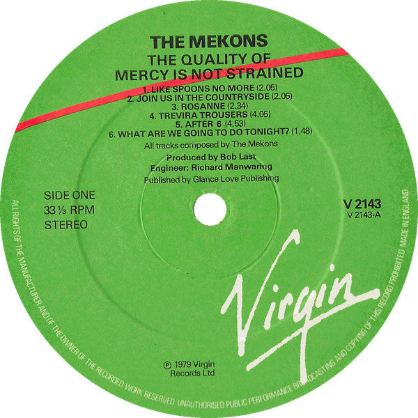 The Quality Of Mercy Is Not Strnen - secondary