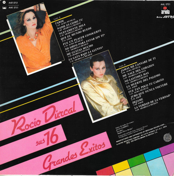 Rocío Dúrcal - Sus 16 Grandes Éxitos