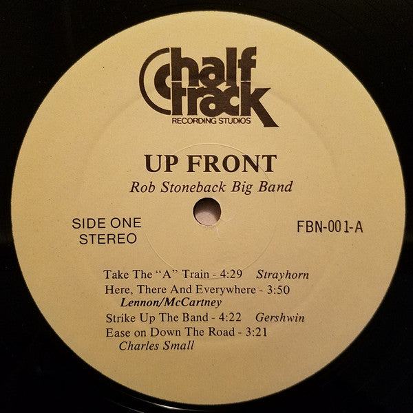 The Rob Stoneback Big Band - Up Front