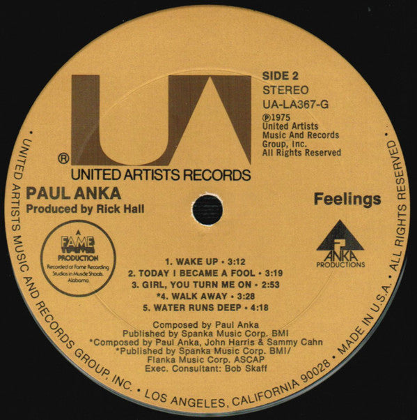 Paul Anka - Feelings