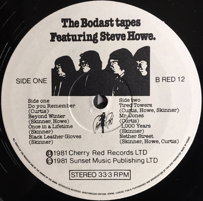 The Bodast Tapes - secondary