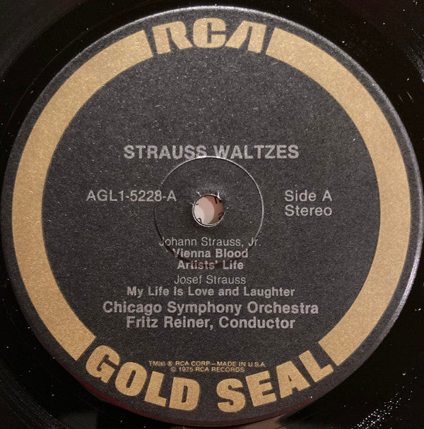 Fritz Reiner, Chicago Symphony Orchestra - Strauss Waltzes