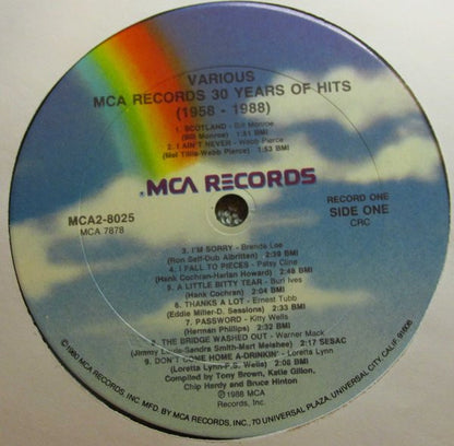 Various - 30 Years Of Hits (1958-1988)