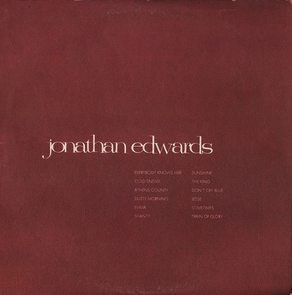 Jonathan Edwards - secondary
