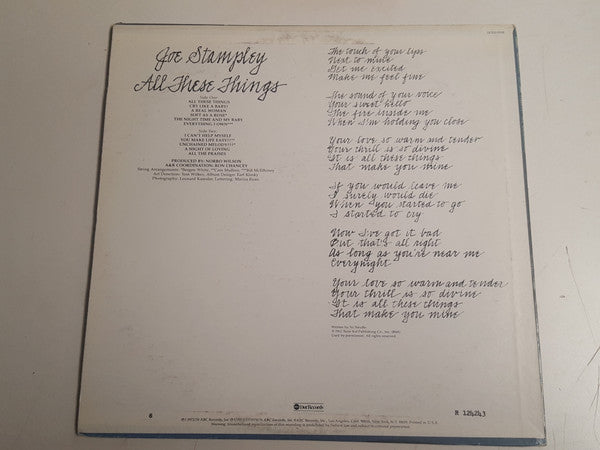 All These Things - secondary